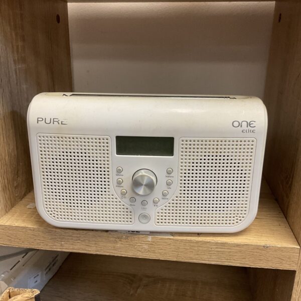 Pure one elite dab radio with power supply