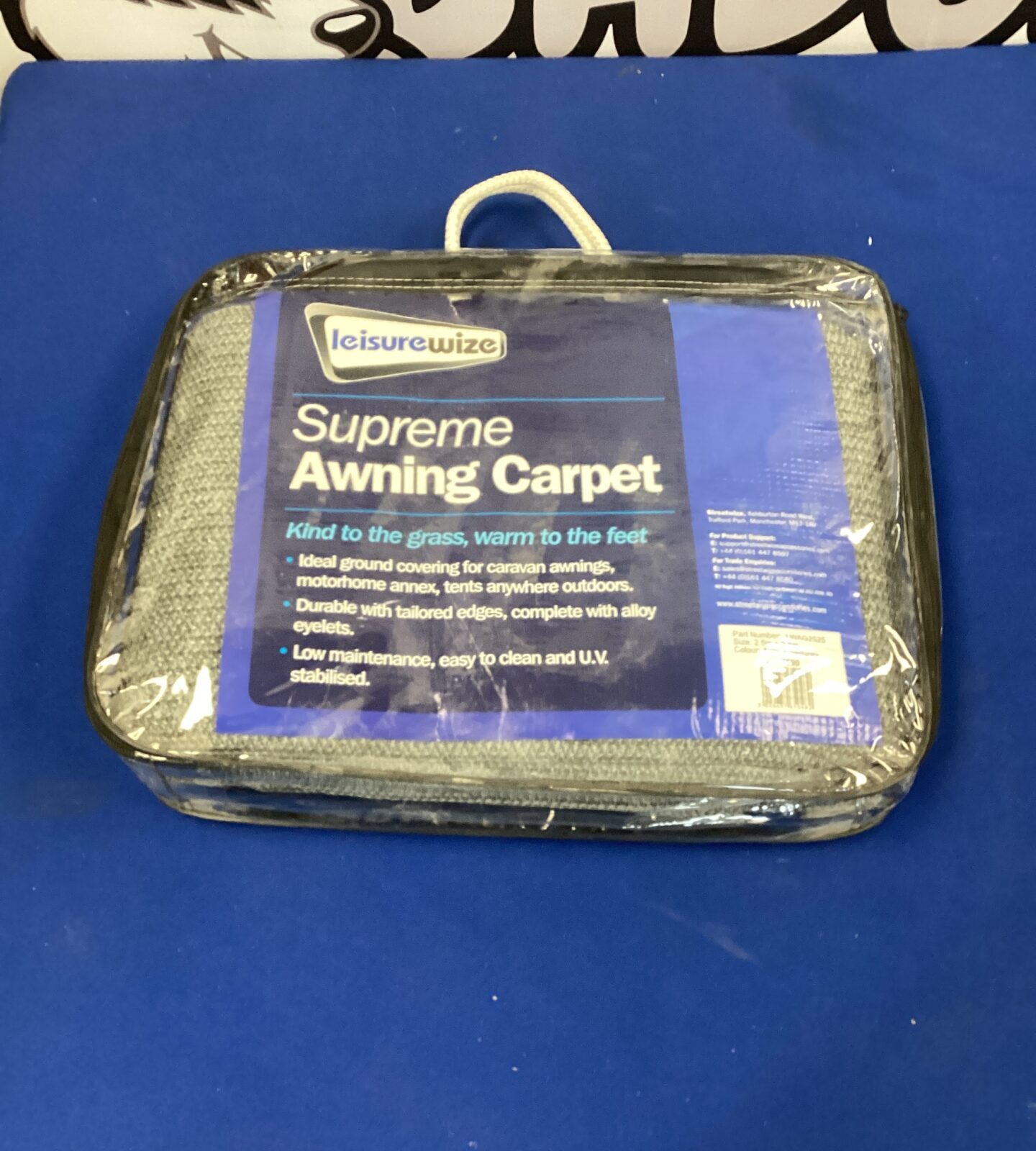 Leisurewise supreme awning carpet