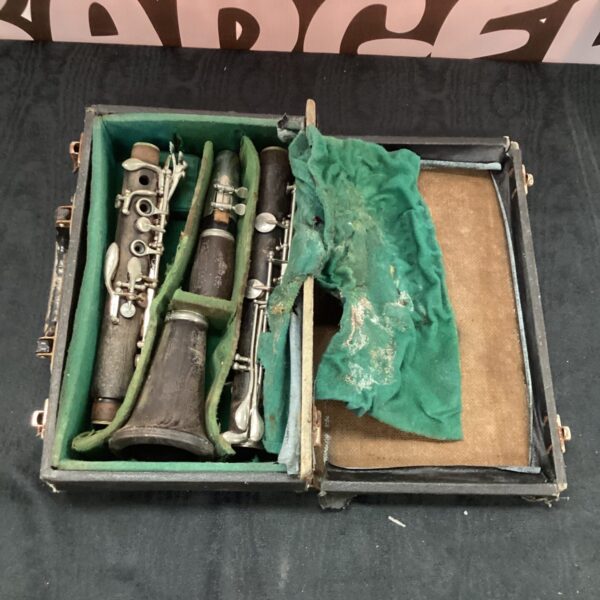 Antique Clarinet with case