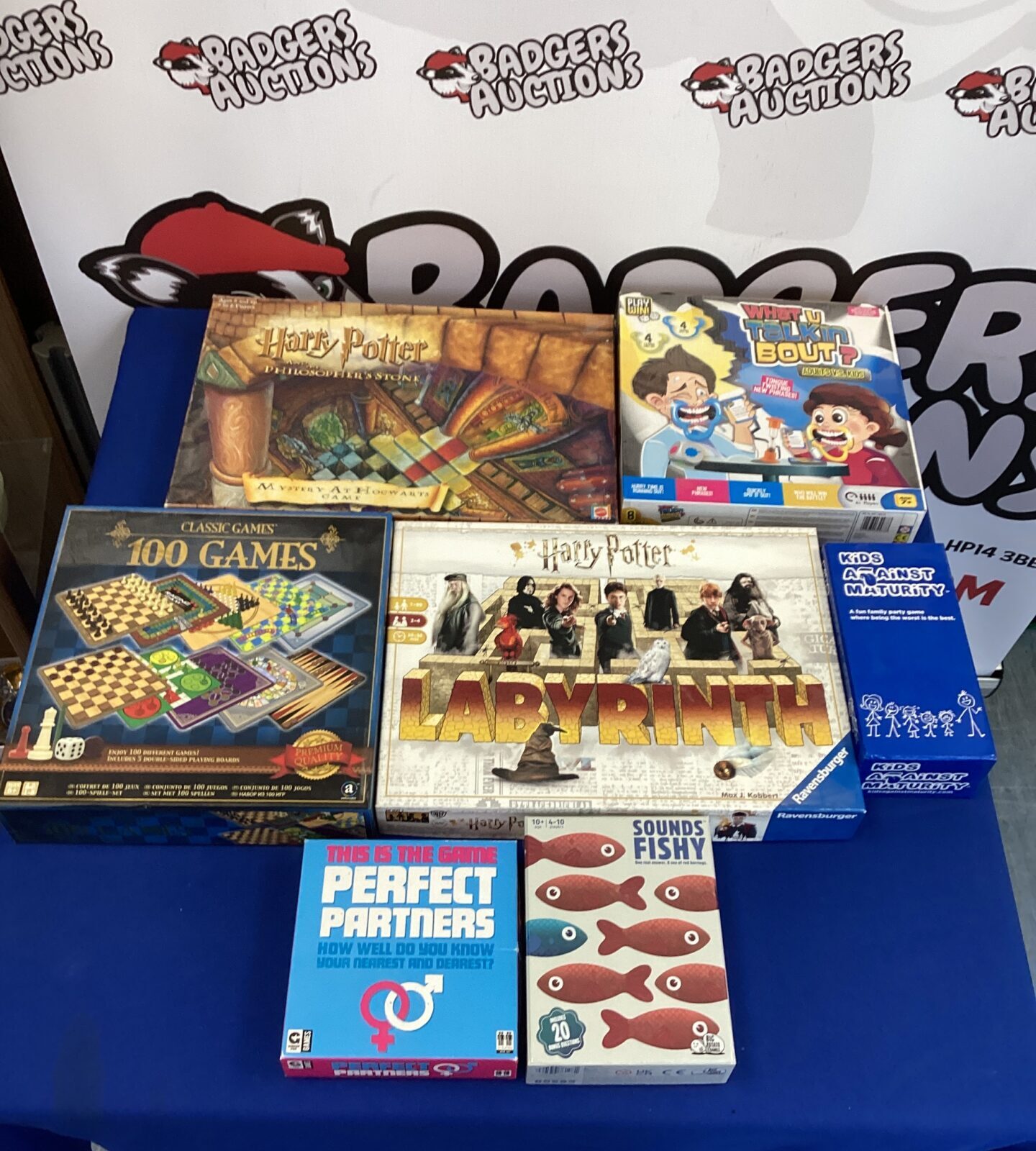Selection of Board Games inc Harry Potter