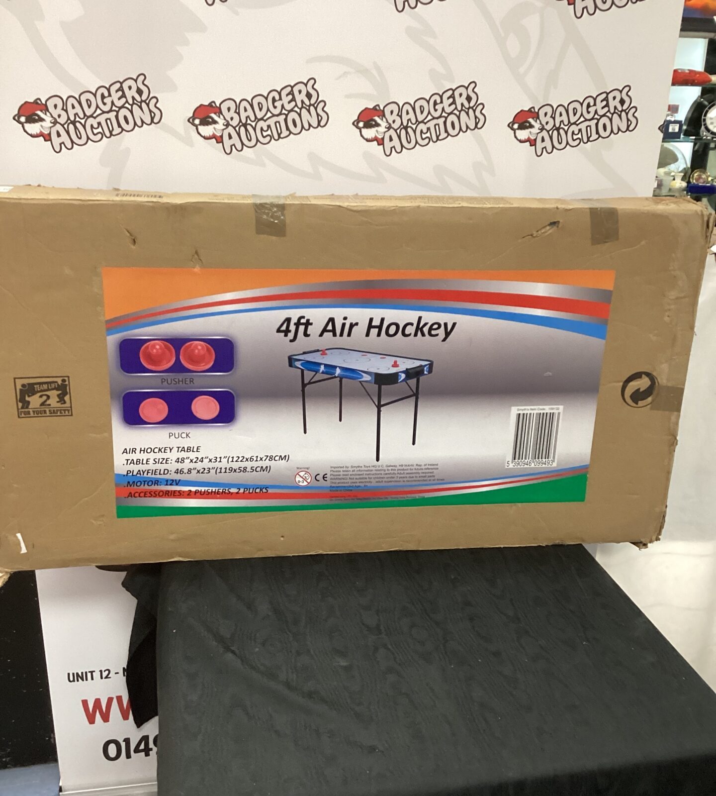 Table Air Hockey Game in box