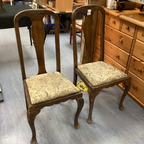 George lll Oak Dining Chairs