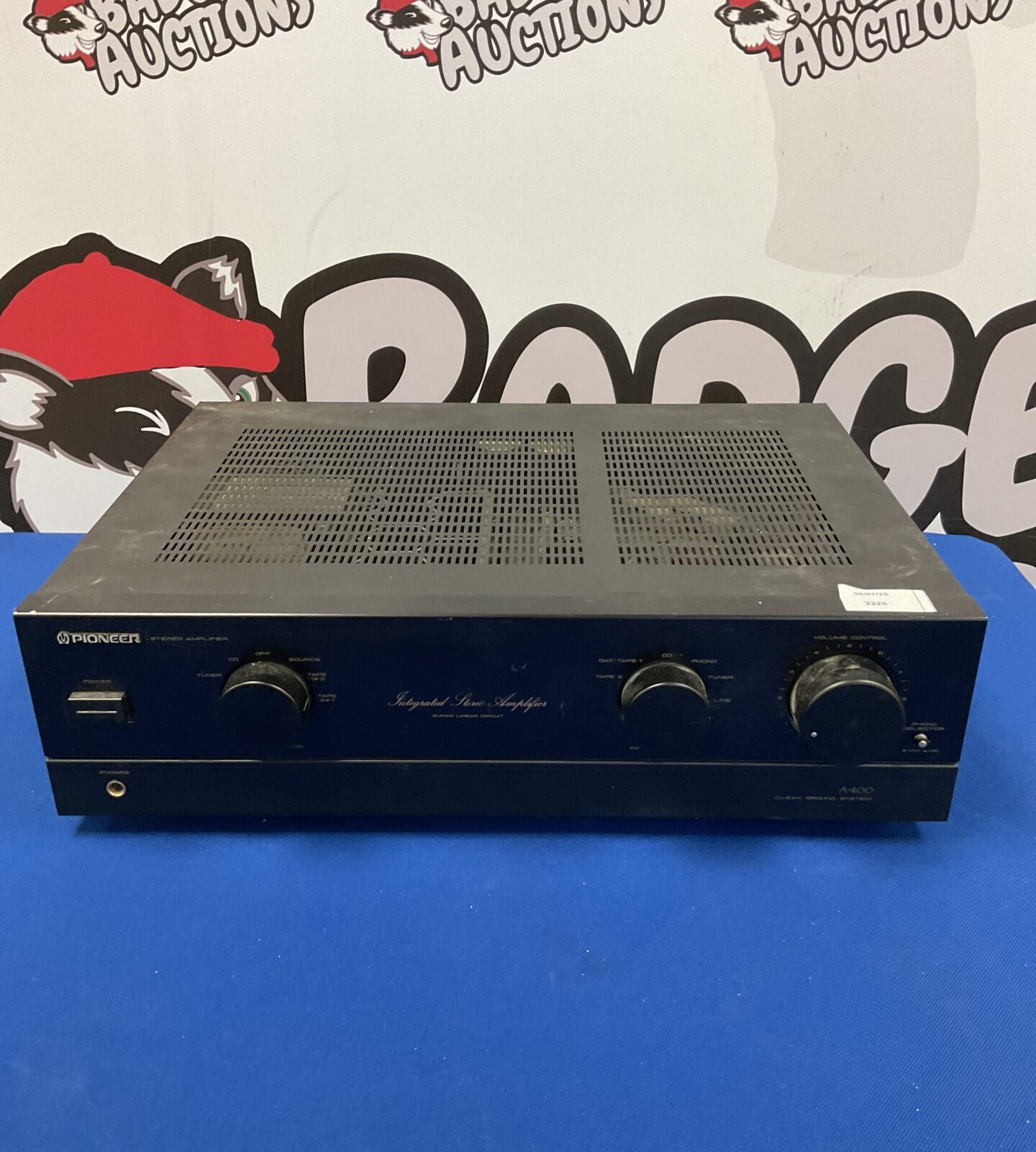 Pioneer a-400 stereo amplifier