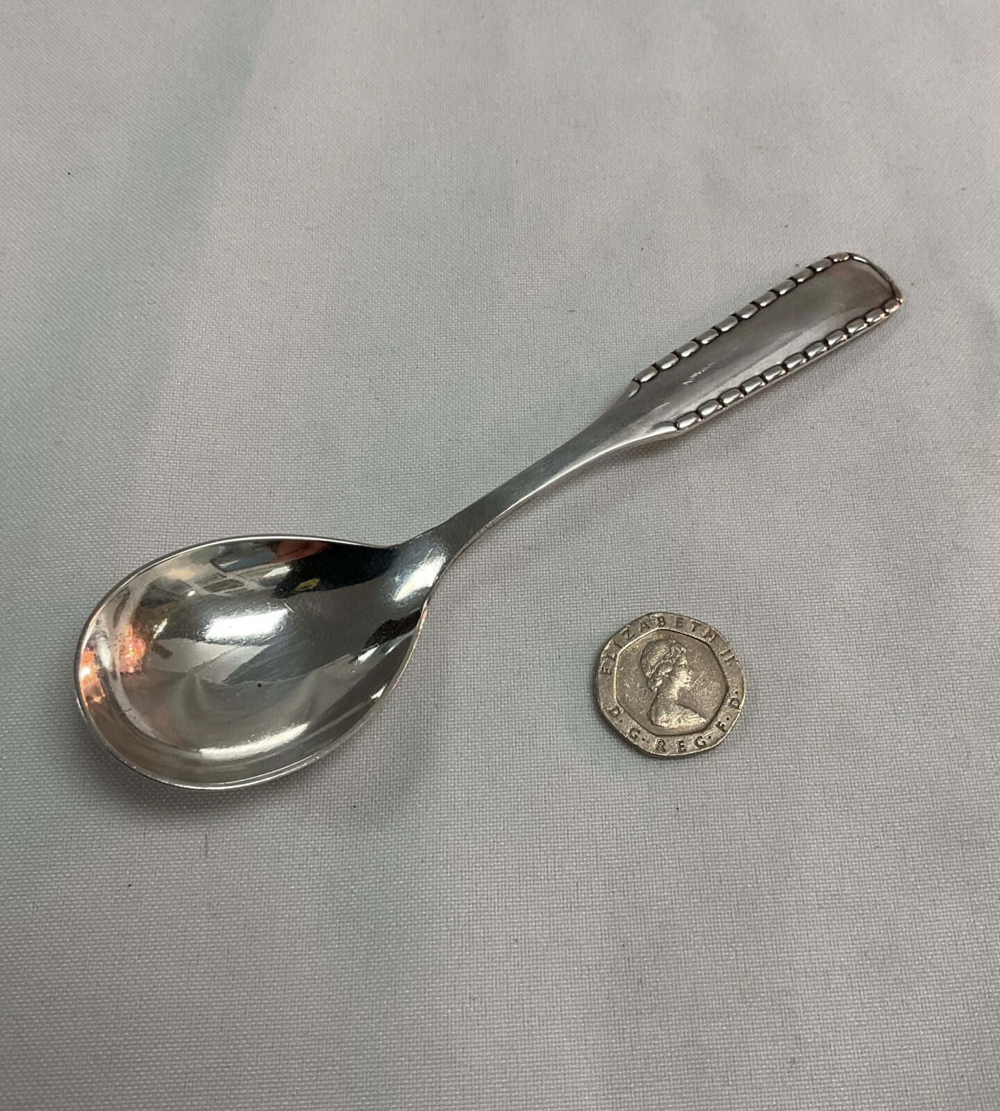 georg jensen Silver hallmarked caddy spoon 30.9g