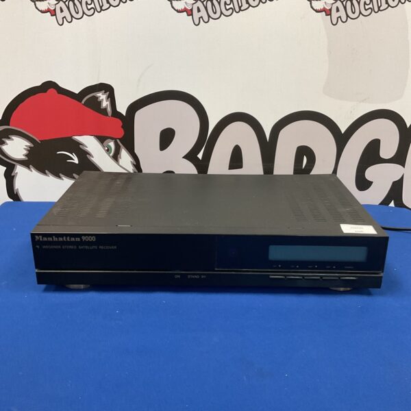 Manhattan 9000 Wegner stereo satellite receiver