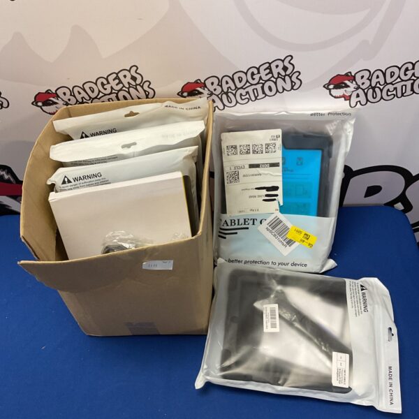 Box of new apple ipad cases
