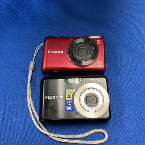 Canon a2200 & fujifilm a150 digital cameras