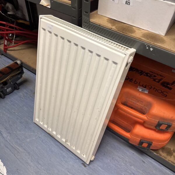 Small twin panel radiator 16” width x 24” height as new unused
