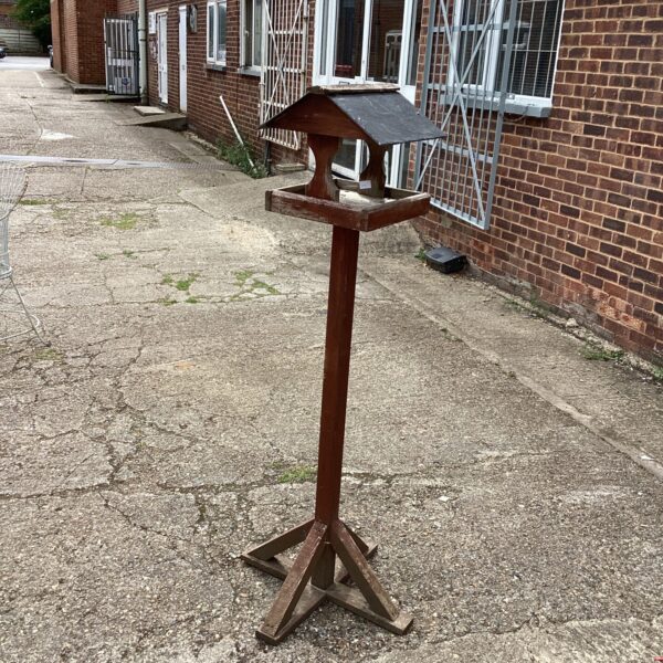 Free standing Wooden Bird Table