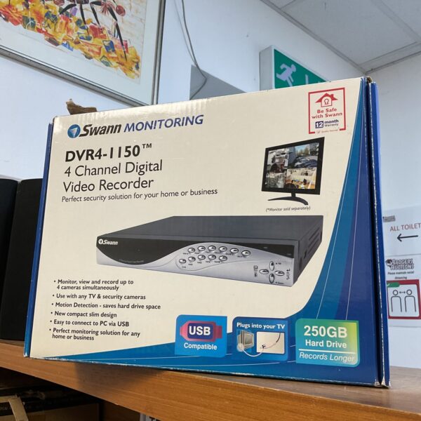 Swan monitoring dvr4-1150 4 channel cctv video recorder