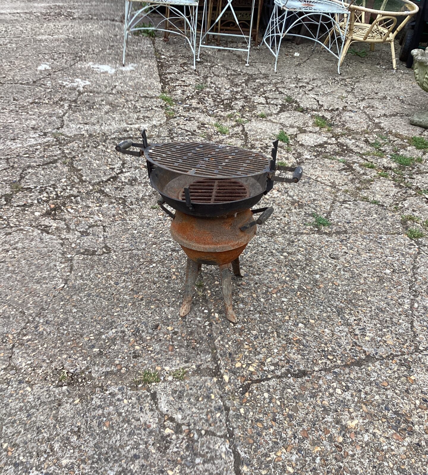 Metal BBQ set
