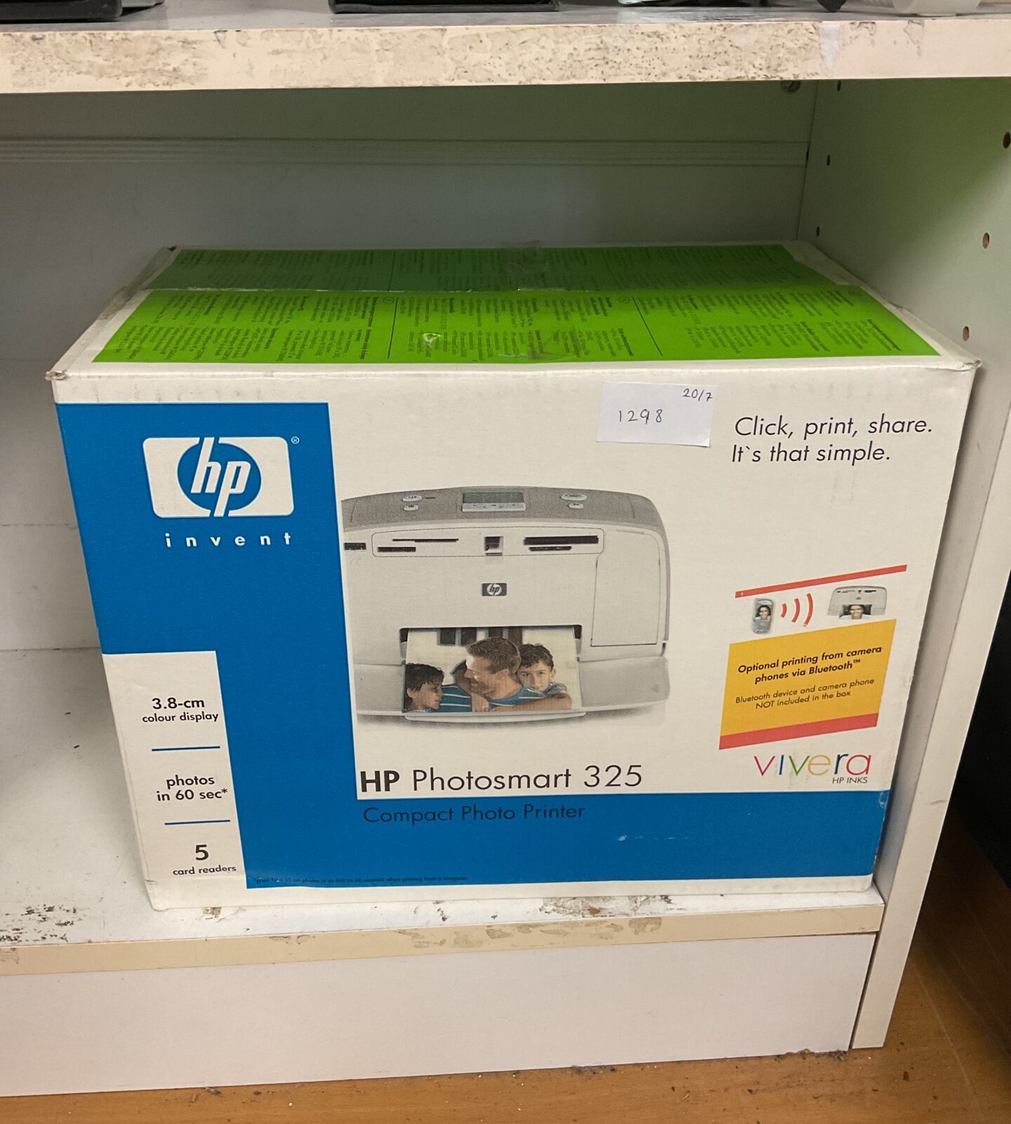 Hp photosmart 325 photo printer