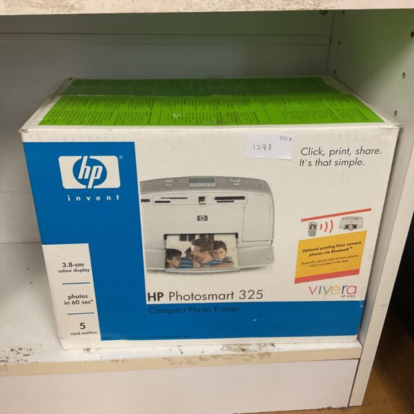 Hp photosmart 325 photo printer