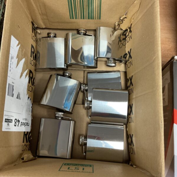 Box of solo flasks