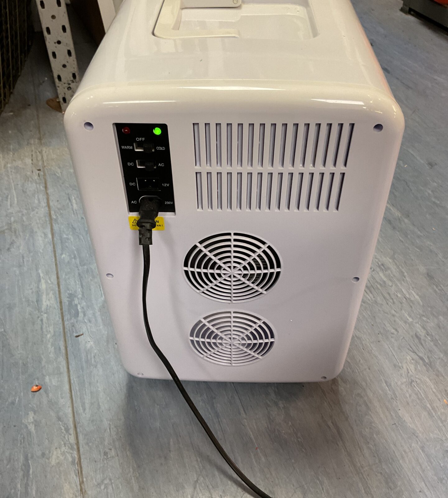 Subcold mini fridge . Tested powers on, fan runs untested further - Image 3