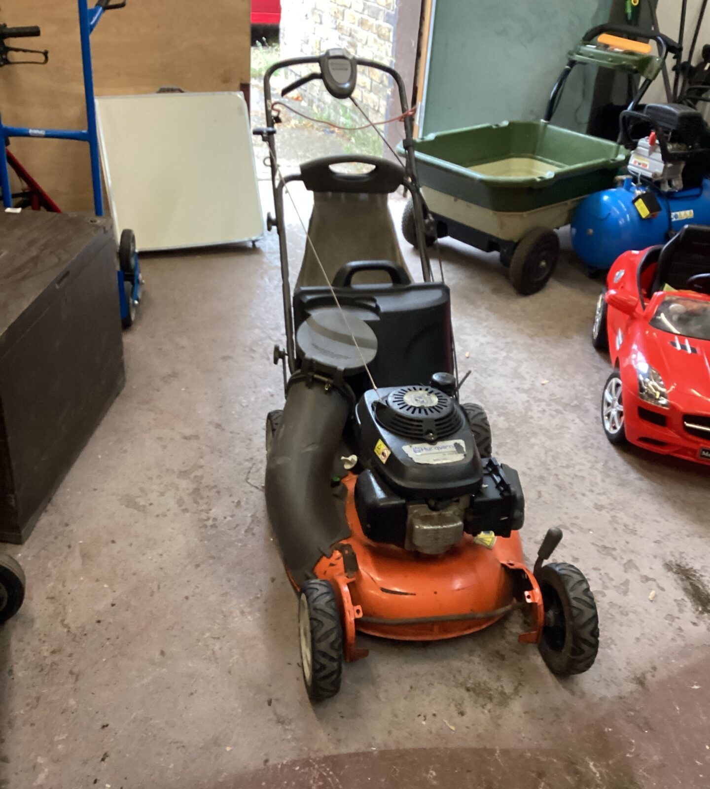 Husqvarna Autowalk petrol lawn mower tested and working