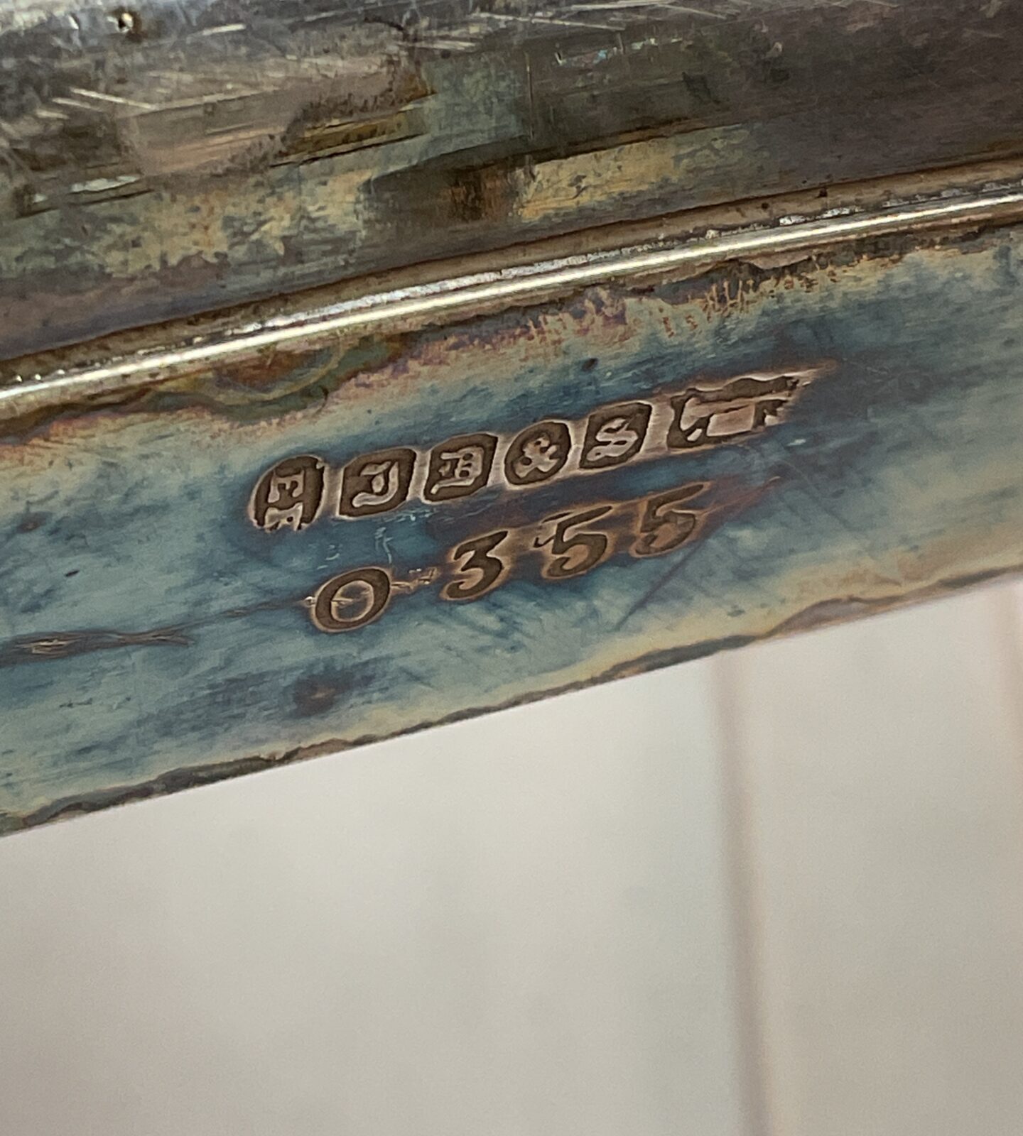 james dixon and sons silver plate hip flask - Image 2