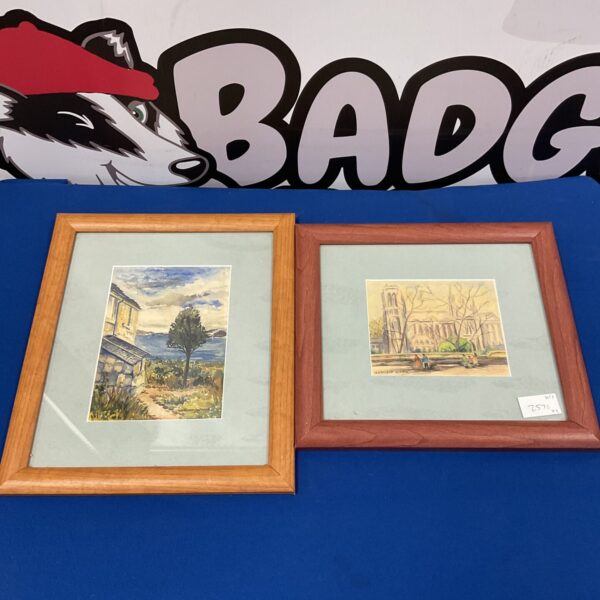 Pair of original kathleen warin watercolours