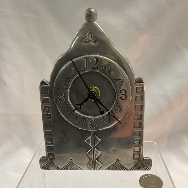 Vintage carol boyes pewter clock