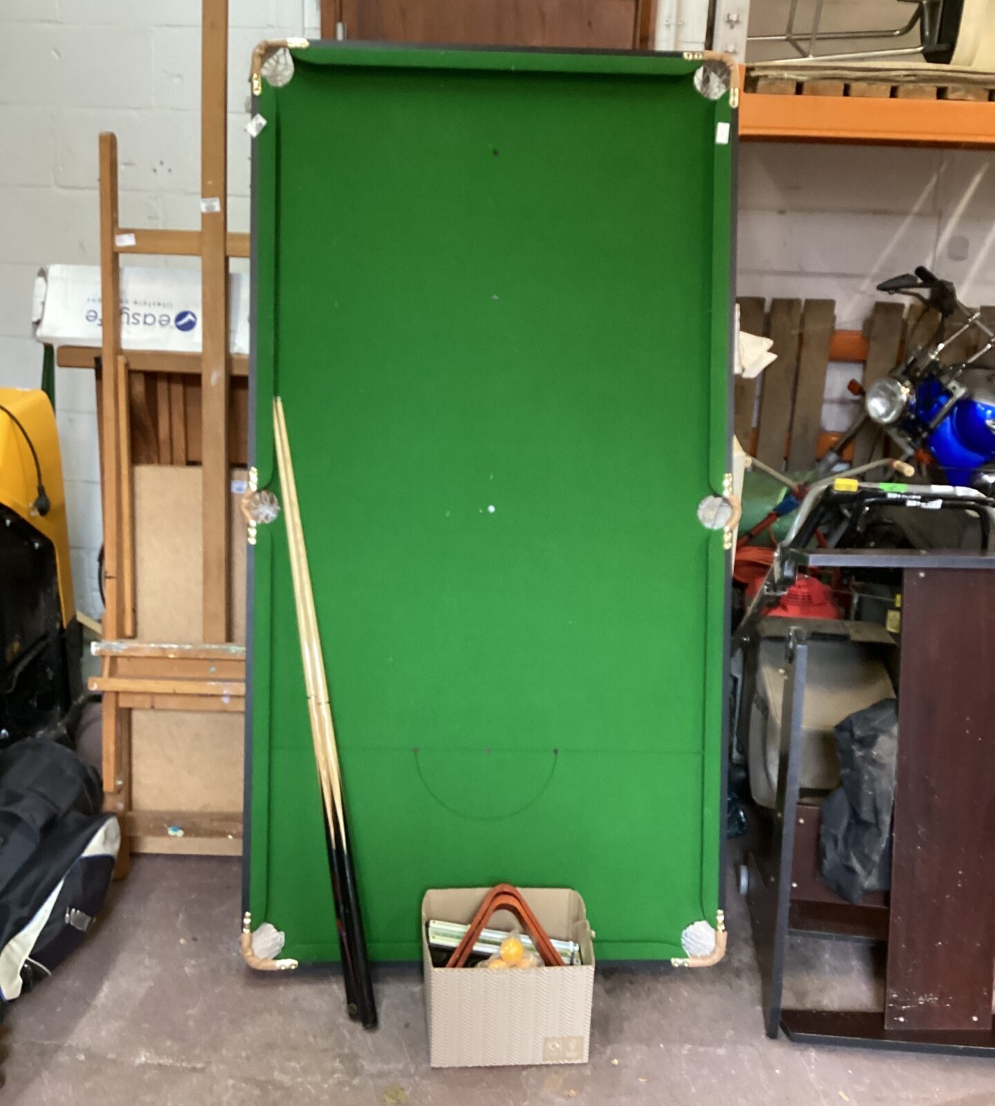 Half Size Snooker Table with all accessories inc Cues and Balls