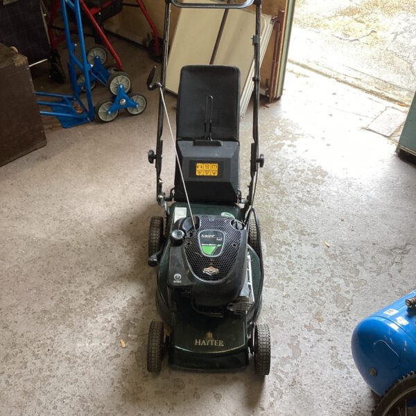 Hayter Motif petrol lawn mower tested and working