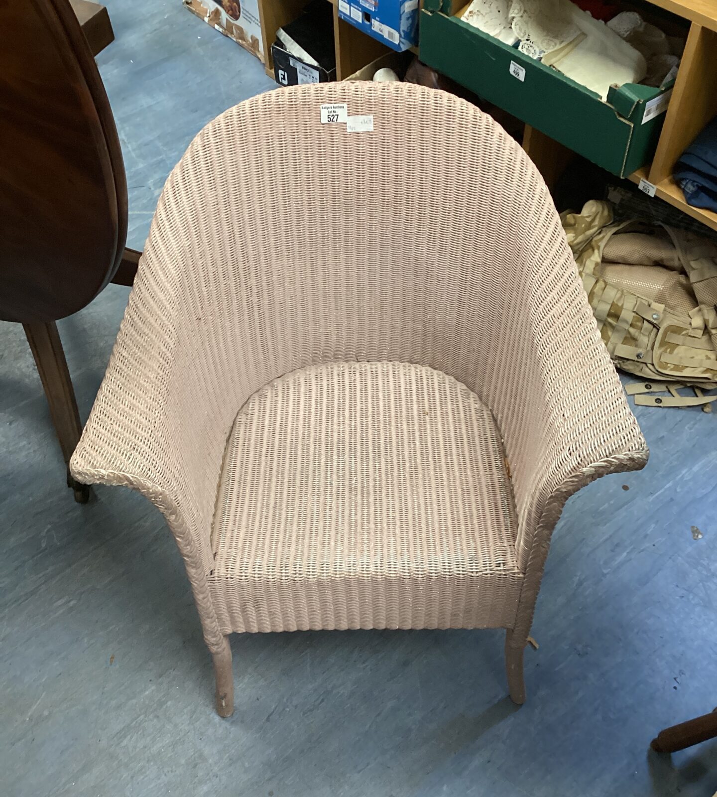 Pink glittery bedroom chair
