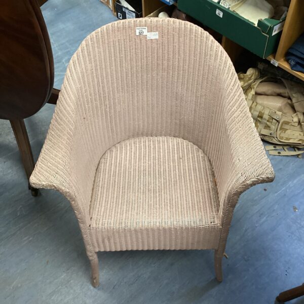 Pink glittery bedroom chair