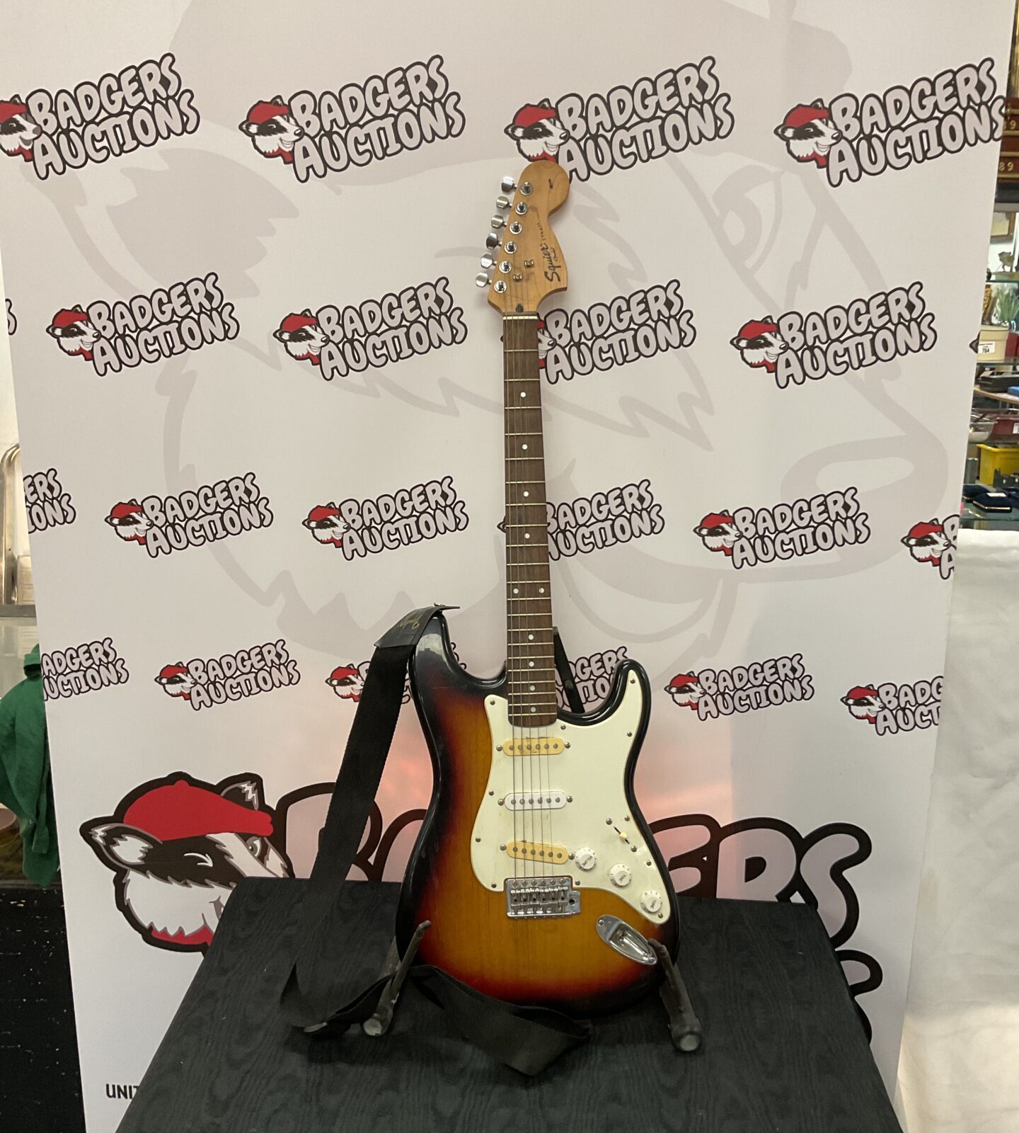 Fender squire strat electric guitar