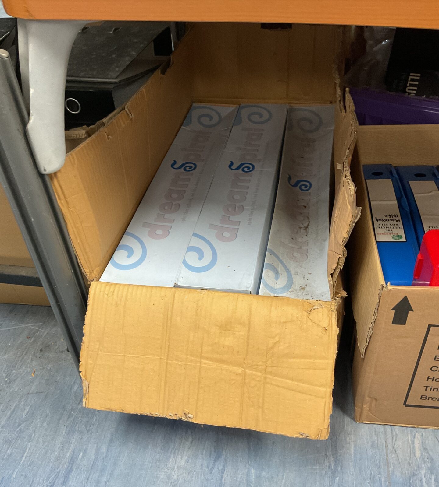 Box of 6 new large dream spirals