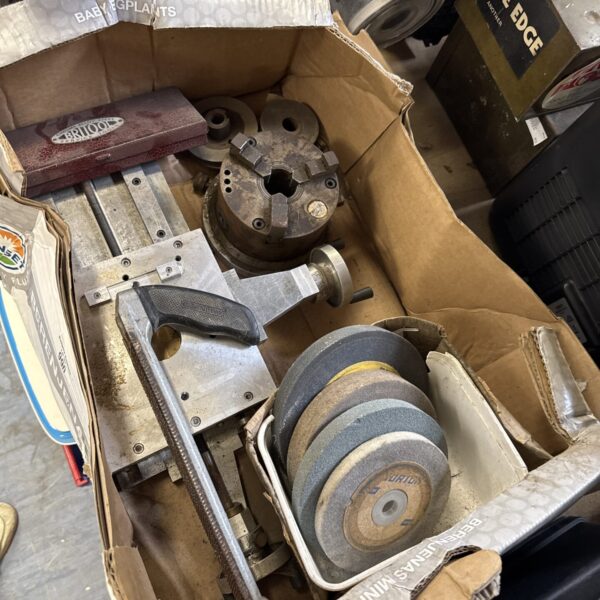 Box of shed clearance tools inc engineering items