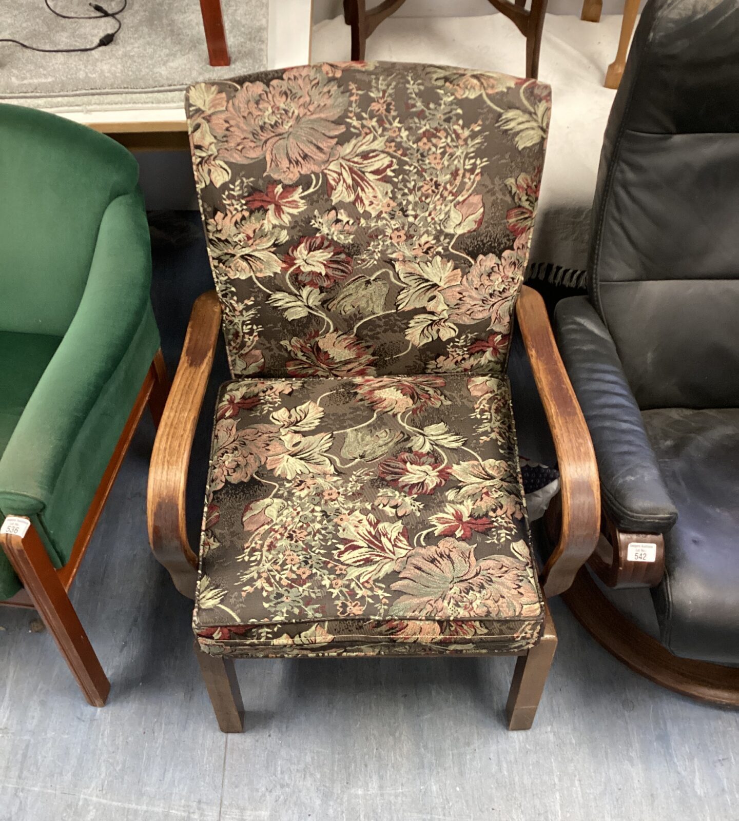 parker knoll bent wood armchair