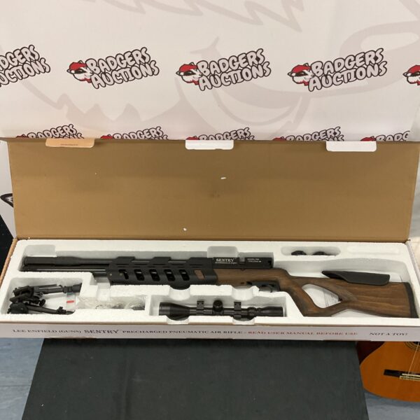 Lee enfield sentry precharged pneumatic air rifle with scope