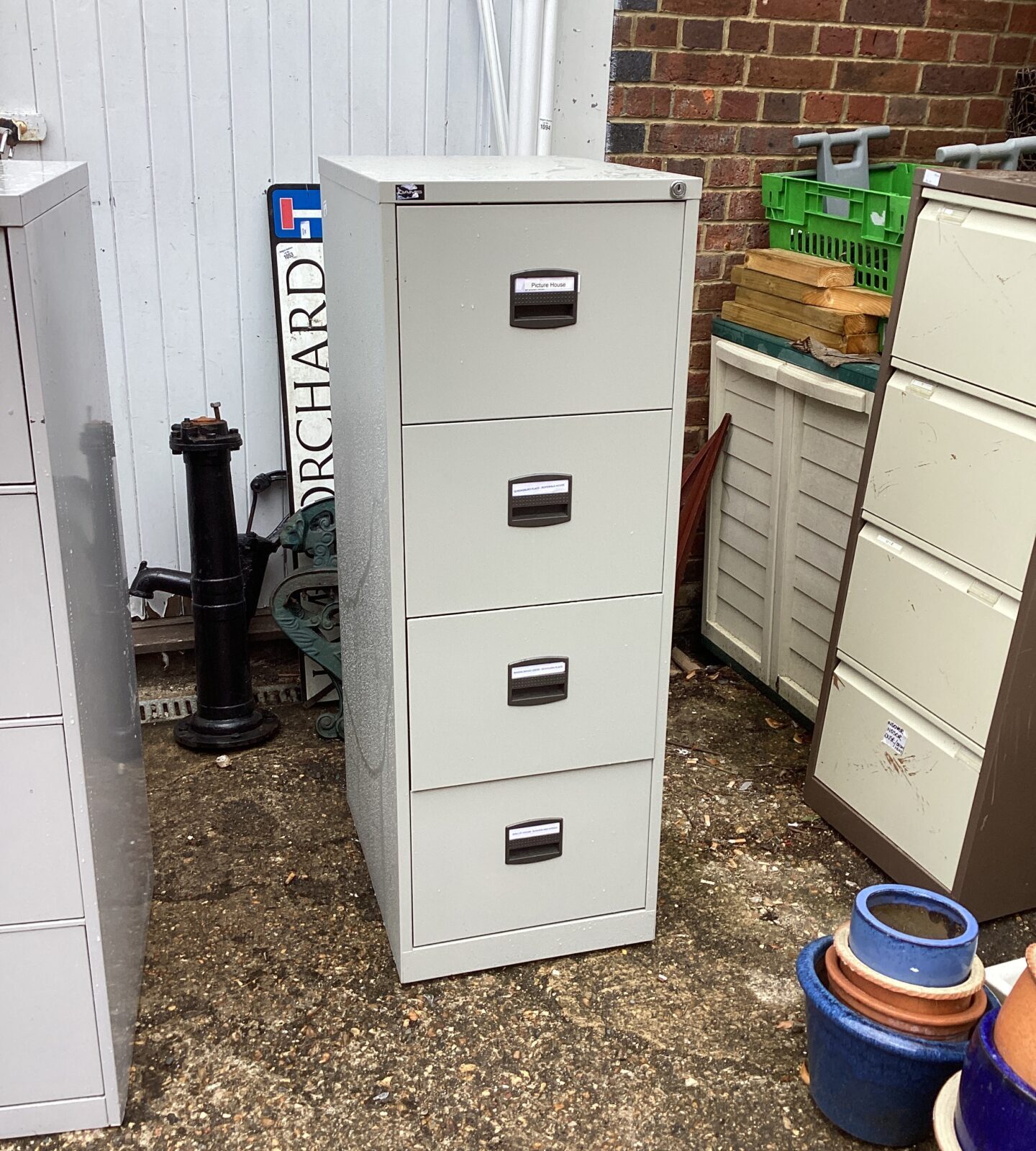 Dams four drawer filing cabinet