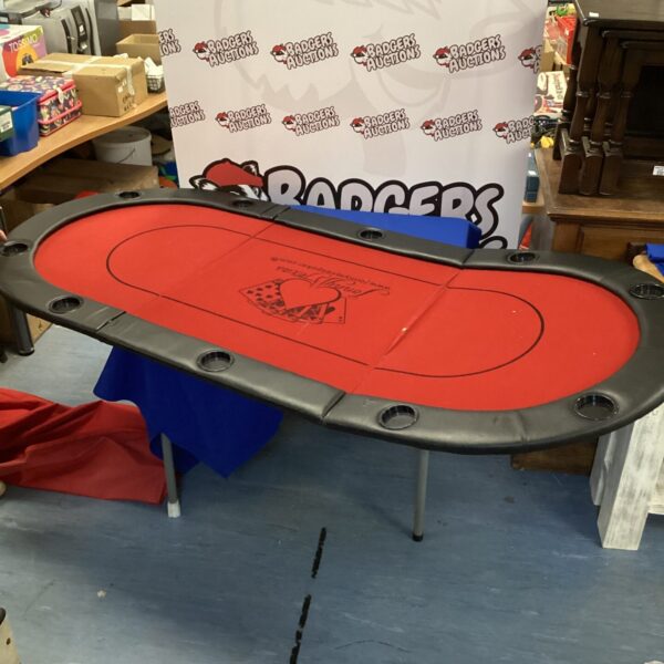 Table top poker table