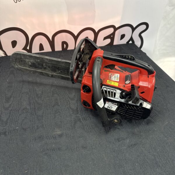 Bu-ko 12” mini petrol chainsaw - has compression, untested further