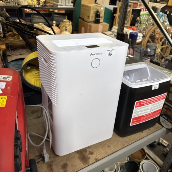 as new Probreeze dehumidifier unit