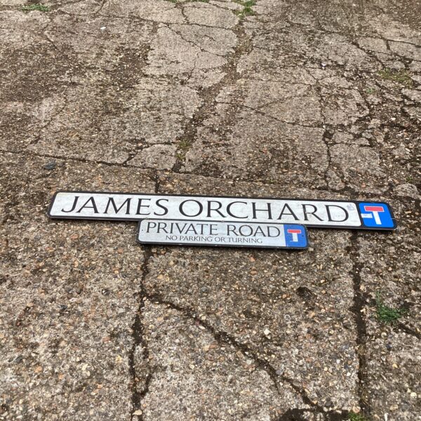 James Orchard Street sign