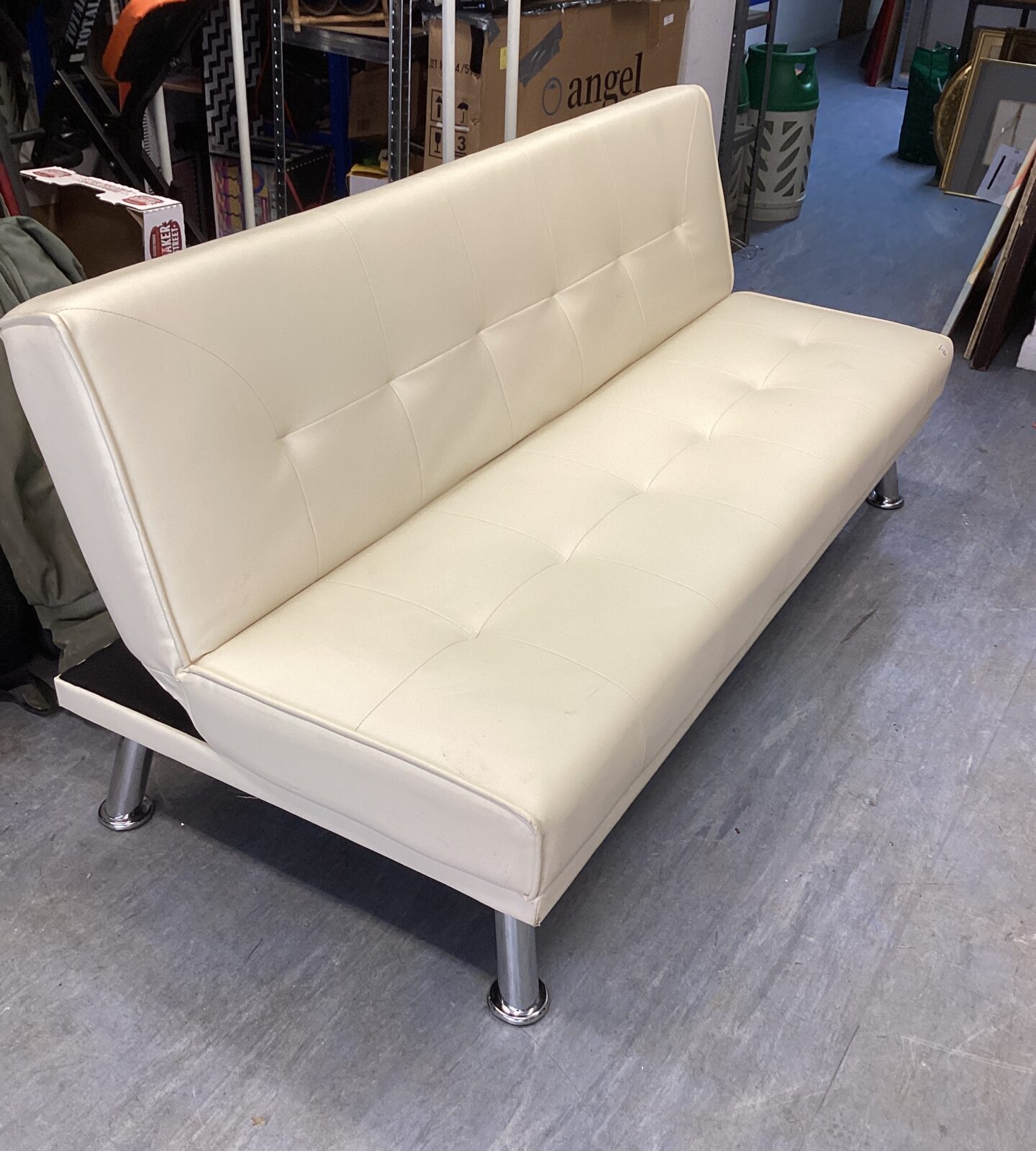 White Sofa Bed