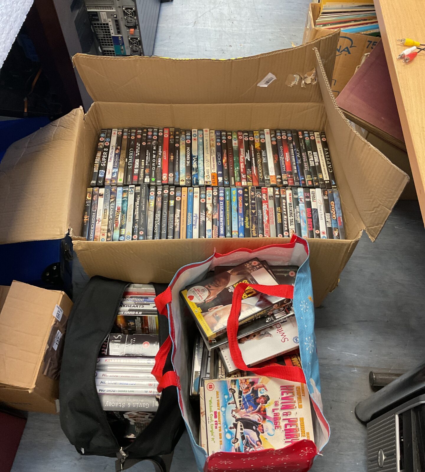 Large lot of dvds including boxsets