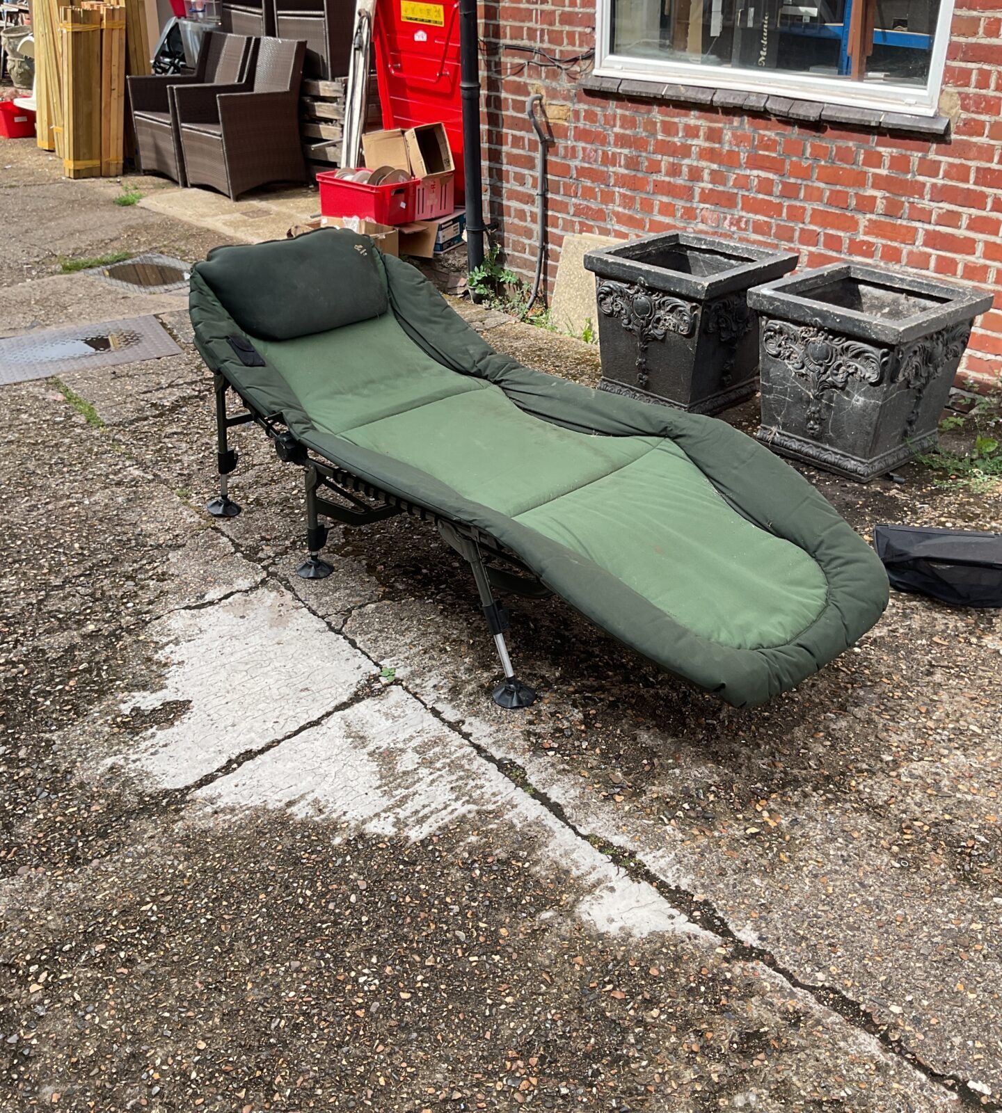 Nash indulgence 3 lay fishing bed