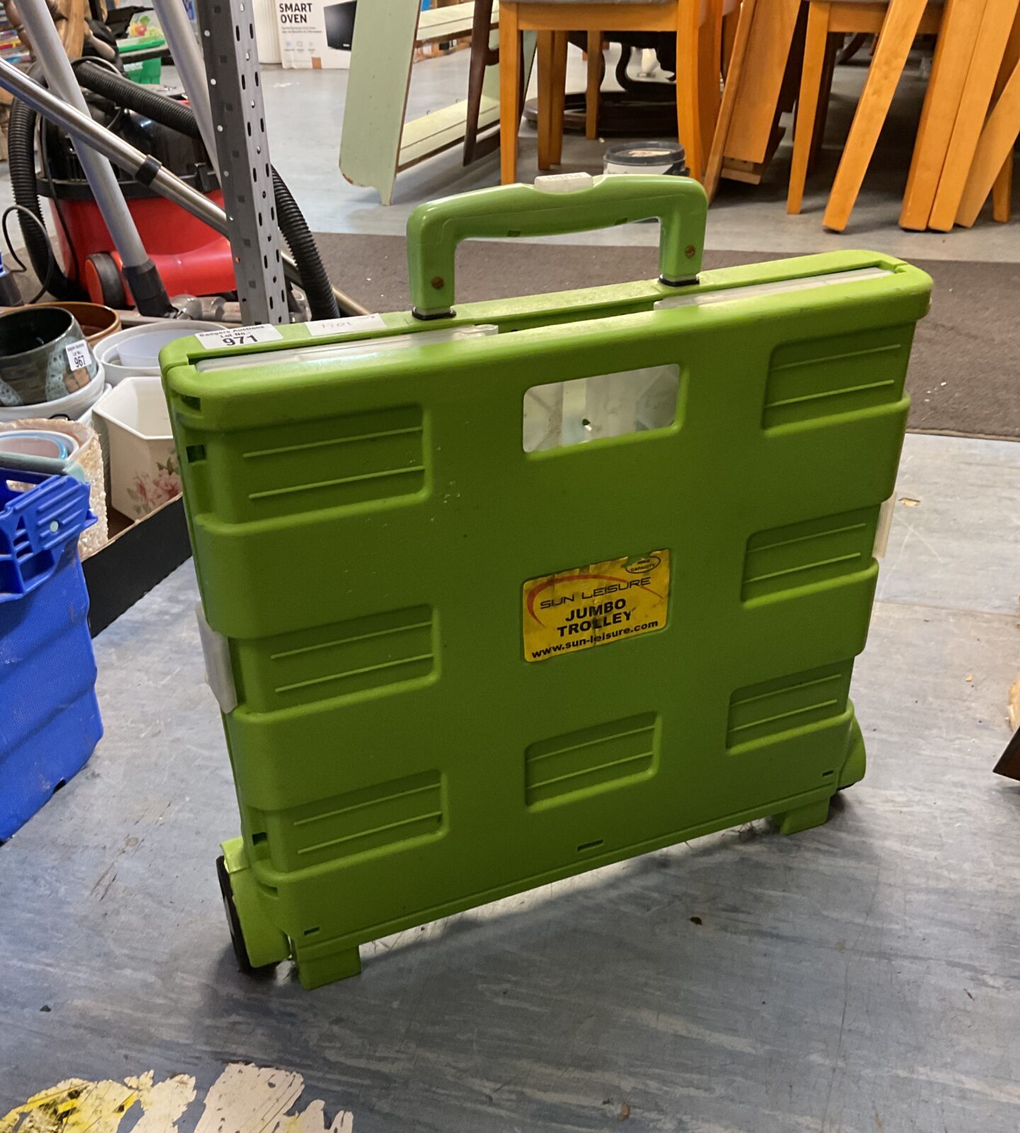 Sun leisure jumbo folding trolley