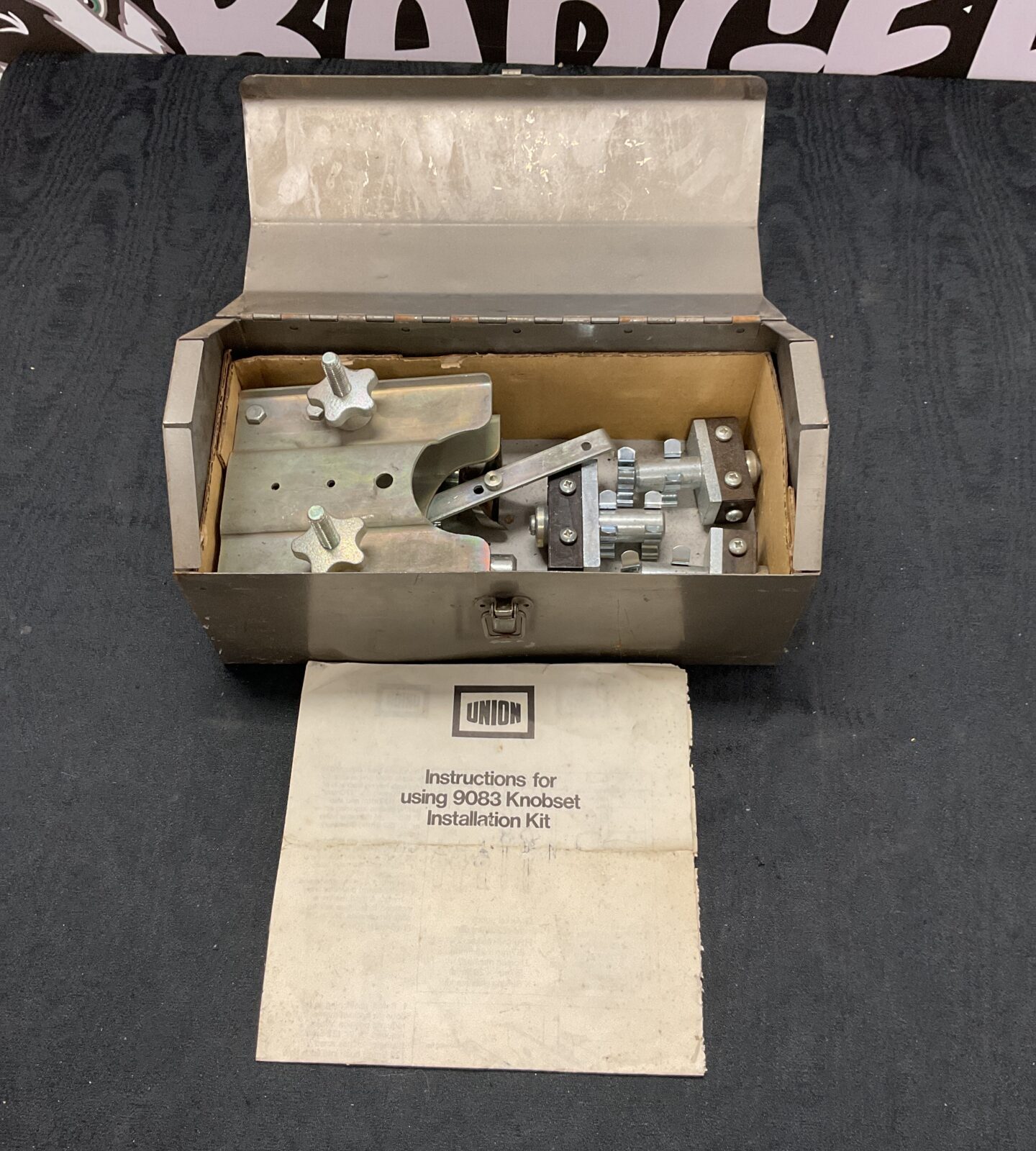Union knobset installation kit