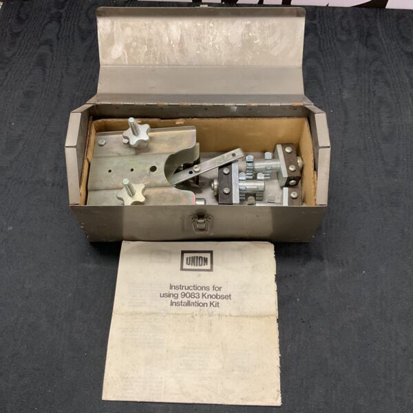 Union knobset installation kit