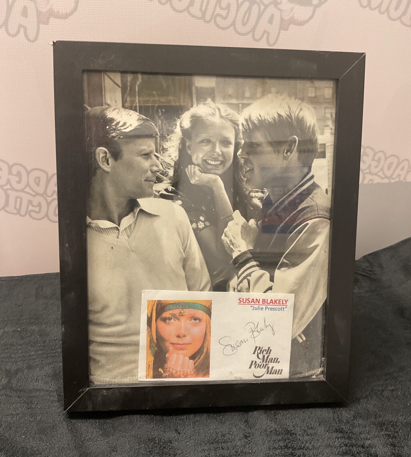 Rich man poor man signed photo  susan Blakely
