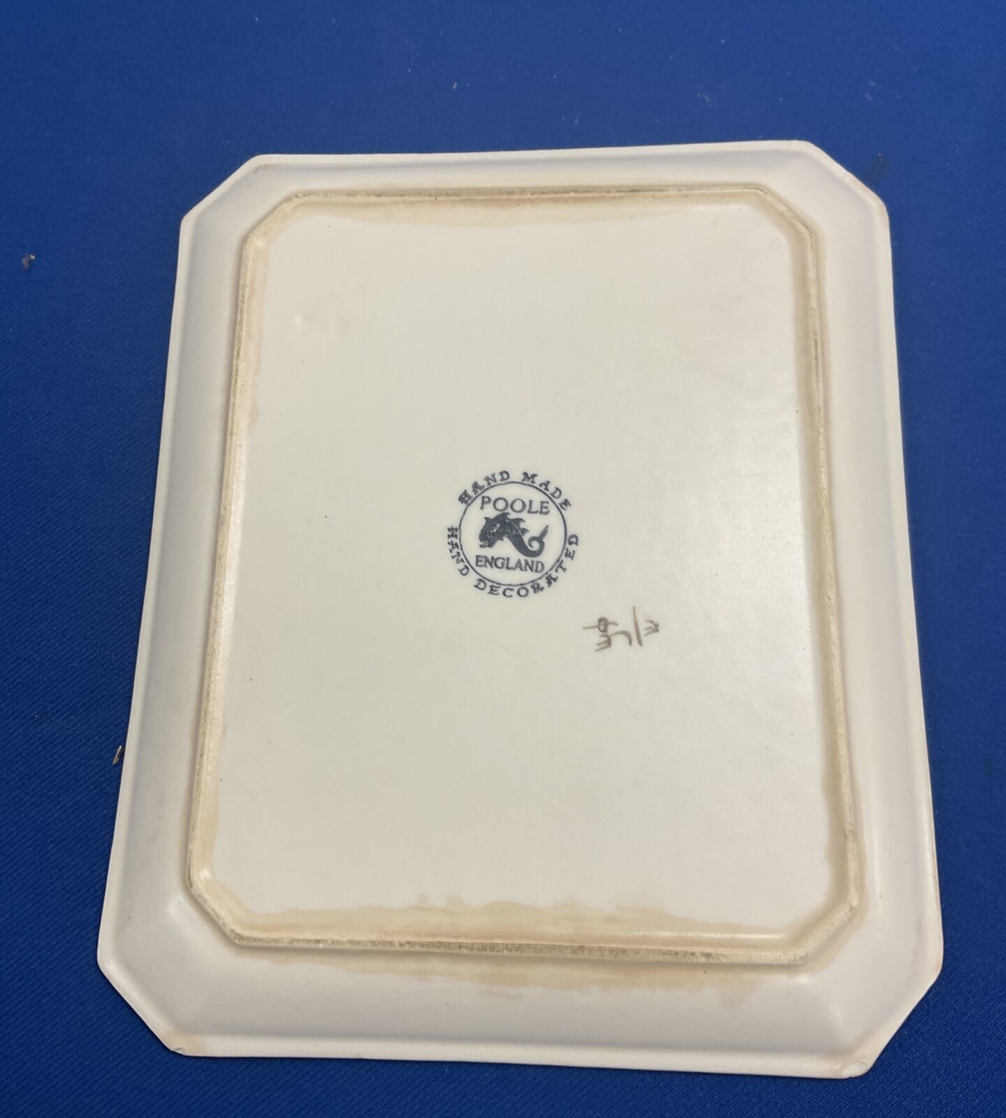 Vintage Poole pottery cheese dish pepper pot dish and mustard pot - Image 2