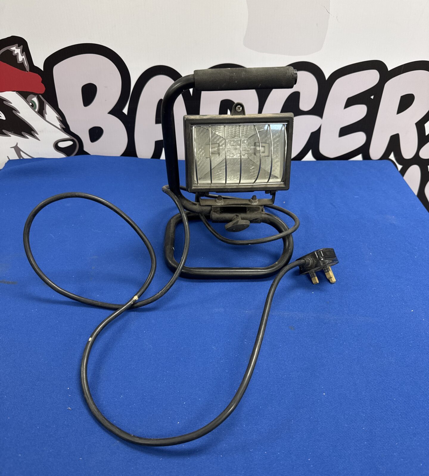 Small halogen site light - working