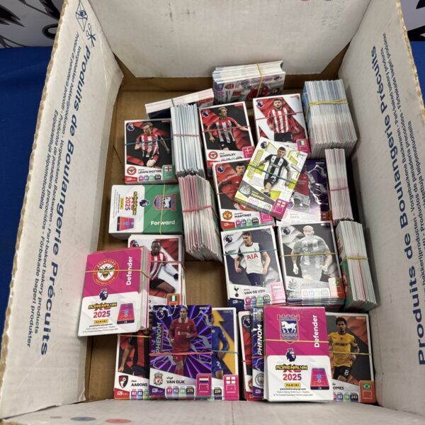 Job lot of panini Adrenalin 2025 football trading cards