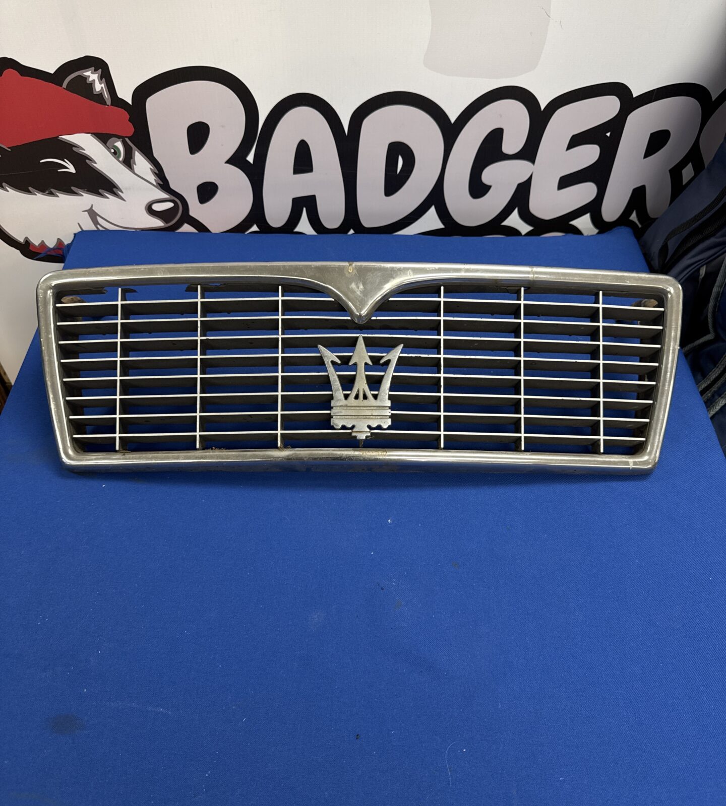 Maserati front grille possibly bi-turbo