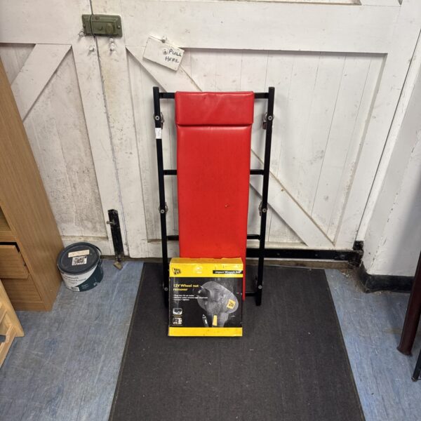 Mechanics crawler board with 12v jcb impact gun