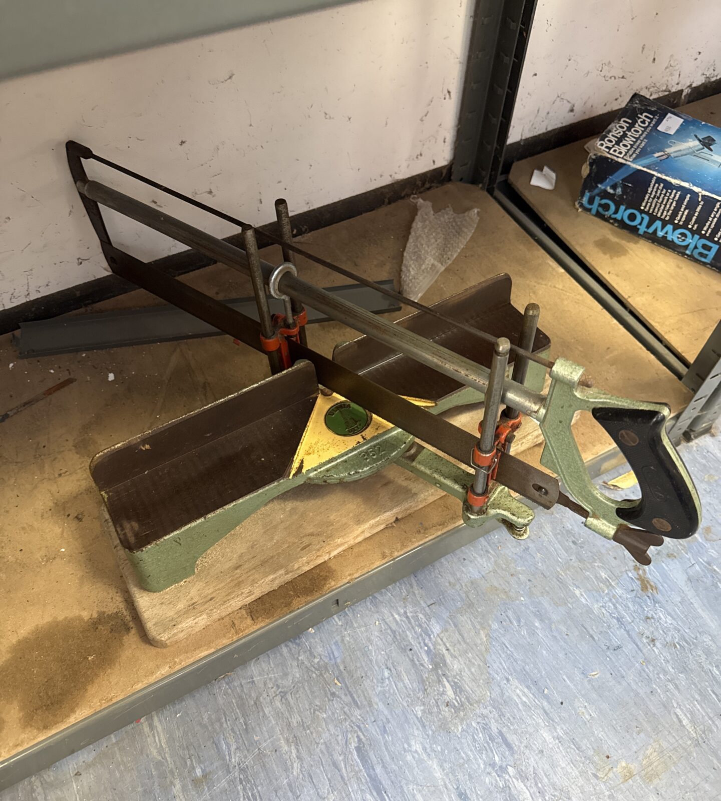 Vintage mitre saw with